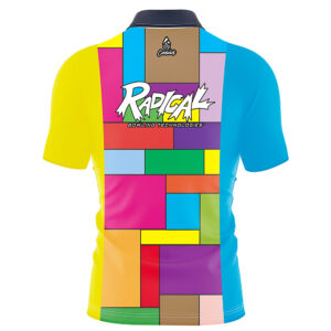 Radical Color Block Sash Zip Jersey