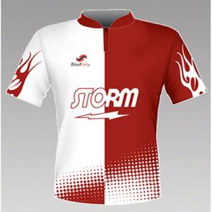 Storm Flame Red/White Jersey
