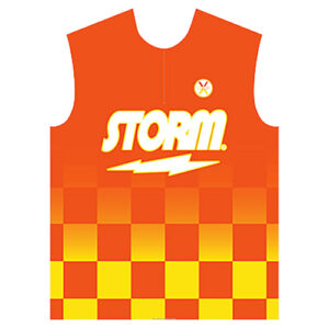 Storm Checker Fade Orange/Yellow Jersey