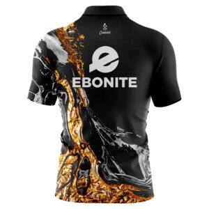 Ebonite Onyx Gold Sash Zip Jersey