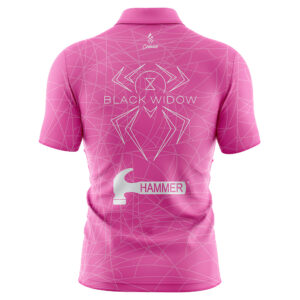 Hammer Black Widow Pink Sash Zip Jersey