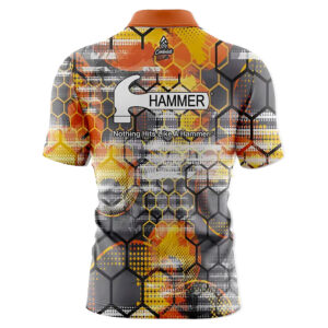 Hammer Fire Honeycomb Sash Zip Jersey
