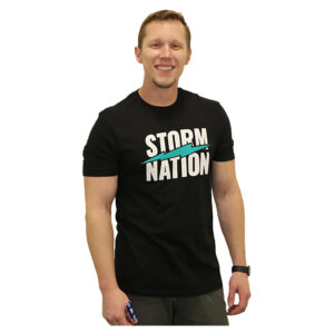 Storm Nation Mens Tee – Black