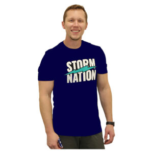 Storm Nation Mens Tee – Navy