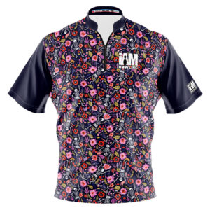 I AM Bowling – Left Chest Only Floral Dia De Los Muertos Jersey