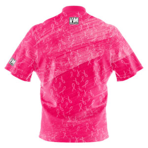 I AM Bowling – Left Chest Only Pink Ribbon Pride Jersey