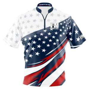 I AM Bowling – Left Chest Only Patriotic Shred Jersey