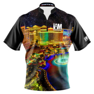 I AM Bowling – Left Chest Only Night on the Las Vegas Strip Jersey