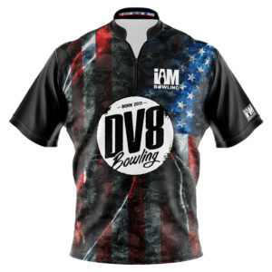 DV8 Old Glory Skulls Jersey