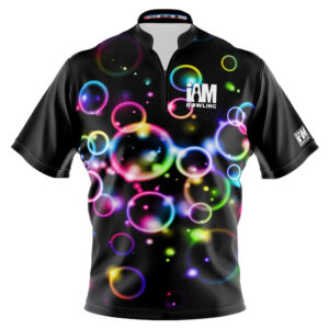 I AM Bowling – Left Chest Only Rainbow Bubbles Jersey