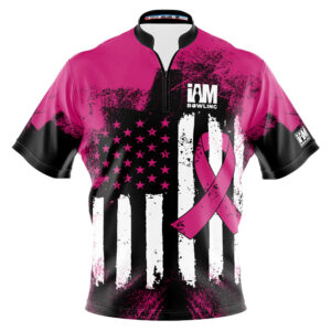 I AM Bowling – Left Chest Only Liberty Ribbon Jersey