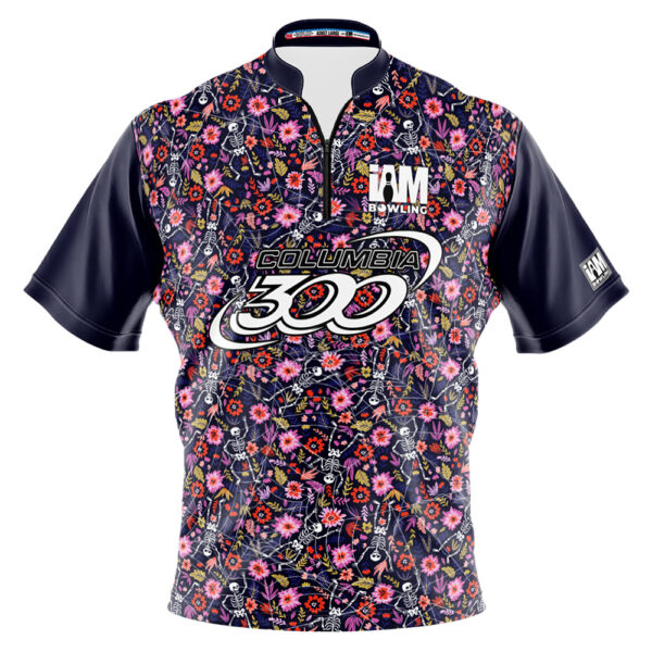 Columbia 300 Floral Dia De Los Muertos Jersey