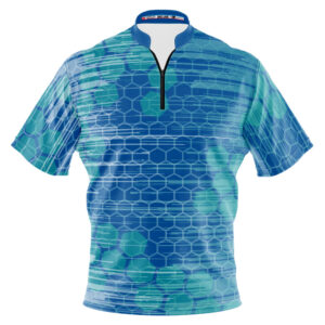 Teal Breeze Honeycomb Jersey