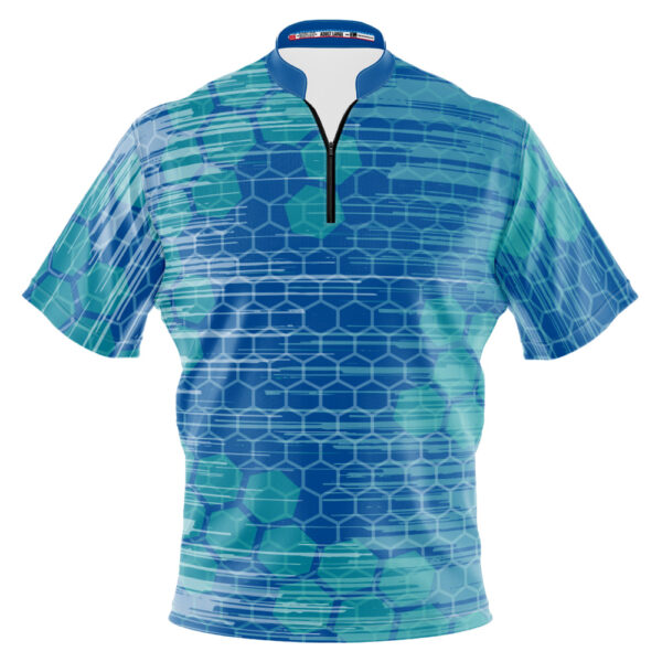 Teal Breeze Honeycomb Jersey