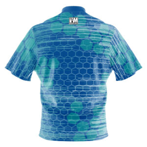 Teal Breeze Honeycomb Jersey