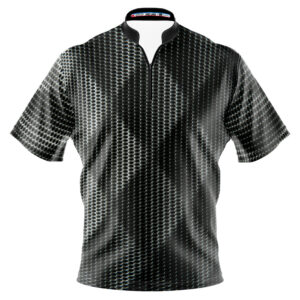 Black Argyle Metal Jersey