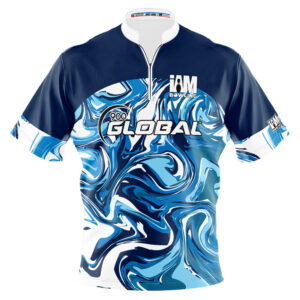 900 Global Blue Ice Swirls Jersey