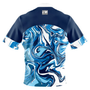 Blue Ice Swirls Jersey