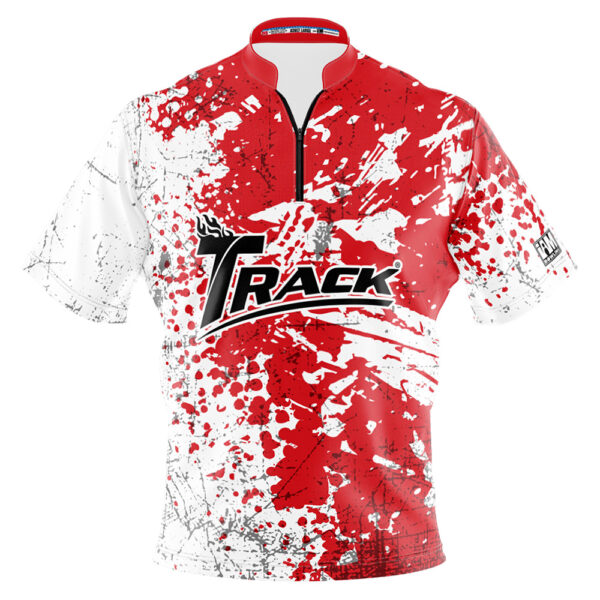 Track Crimson Grunge Jersey