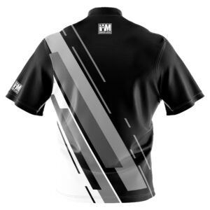 I AM Bowling – Left Chest Only Black Stripe Flair Jersey