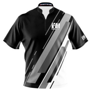 I AM Bowling – Left Chest Only Black Stripe Flair Jersey