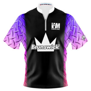 Brunswick Crown Purple Metallic Edge Jersey