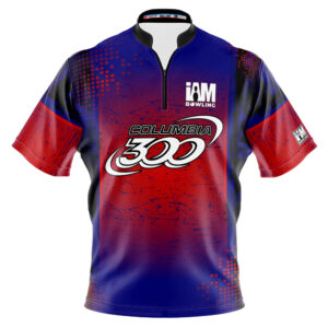 Columbia 300 Blue & Red Radiance Jersey