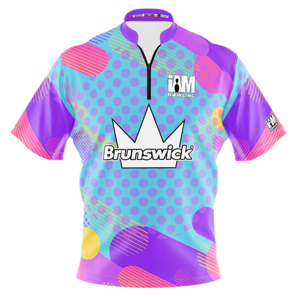 Brunswick Crown Blue Polka Dot Fusion Jersey