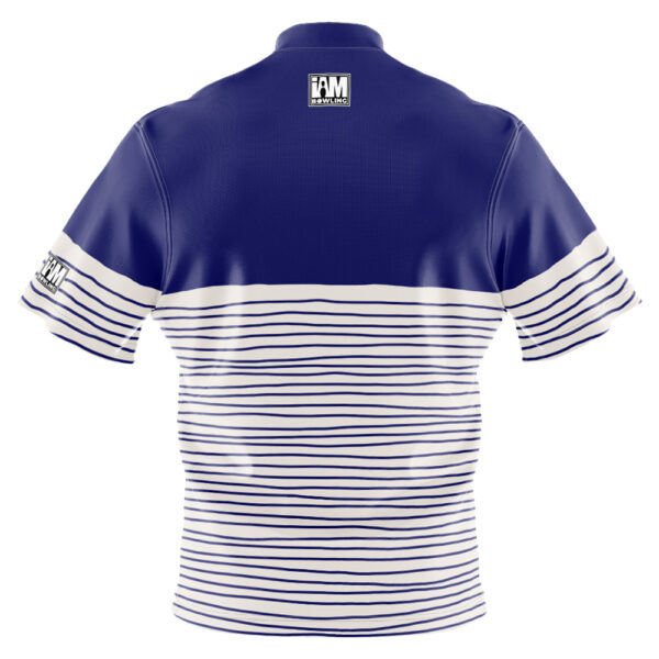 I AM Bowling - Left Chest Only Blue Wavy Contrast Jersey - 画像 (2)