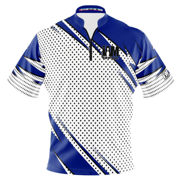 I AM Bowling - Left Chest Only Dot Stripe Frenzy Jersey