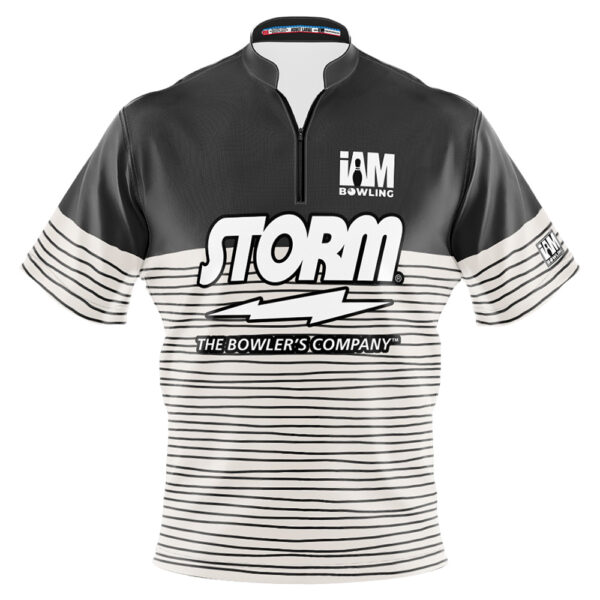 Storm Gray Wavy Contrast Jersey