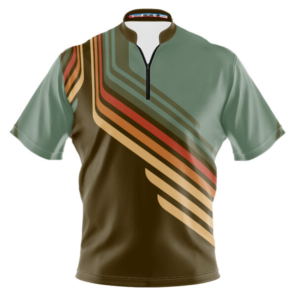 Green Striped Mosaic Jersey