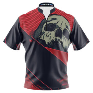 Black Skull Slash Jersey