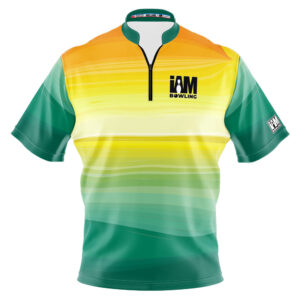 I AM Bowling – Left Chest Only Lemon Lime Fade Jersey