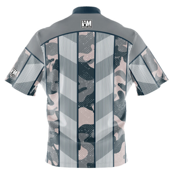 I AM Bowling - Left Chest Only Striped Airforce Camo Jersey - 画像 (2)