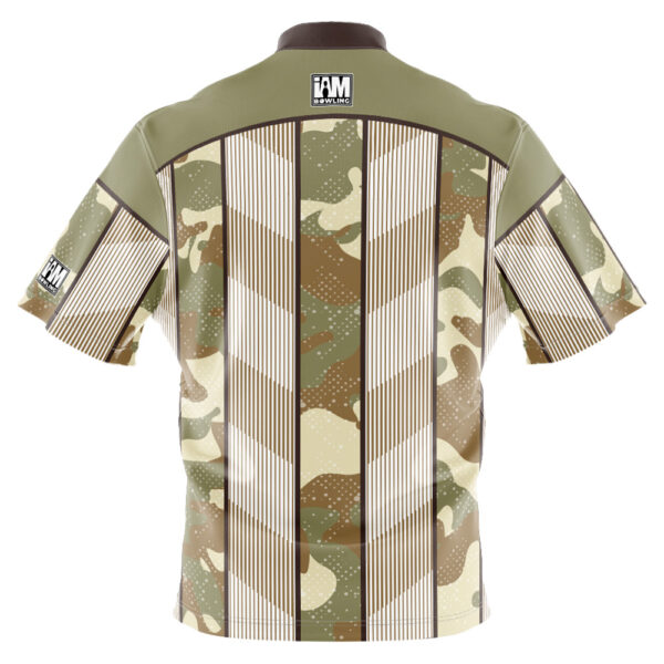 I AM Bowling - Left Chest Only Striped Marines Camo Jersey - 画像 (2)