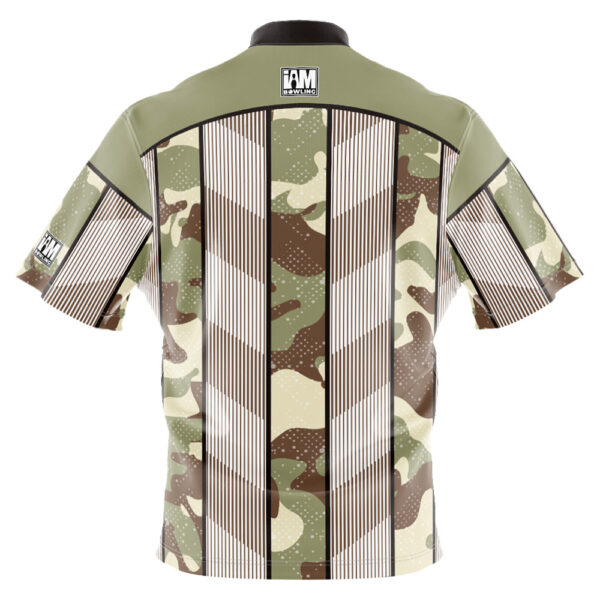 I AM Bowling - Left Chest Only Striped Coast Guard Camo Jersey - 画像 (2)