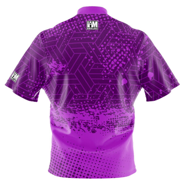 I AM Bowling - Left Chest Only Plum Prism Jersey - 画像 (2)