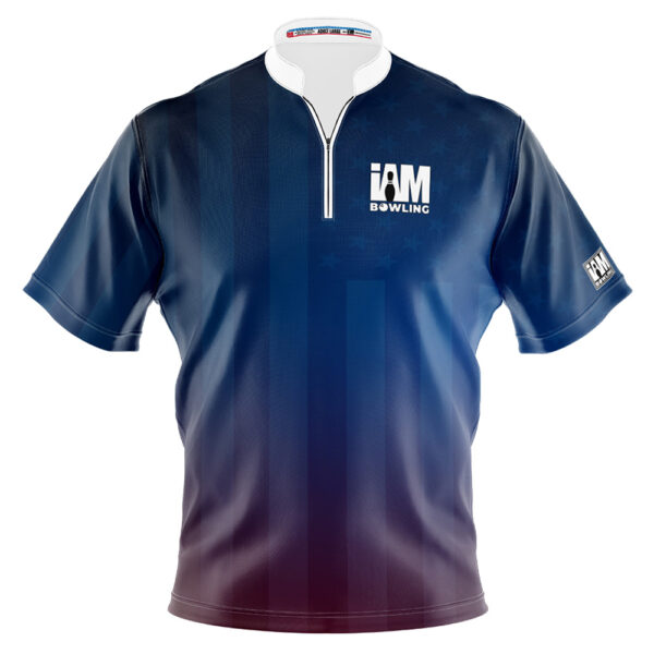 I AM Bowling - Left Chest Only Freedom Gradient Jersey