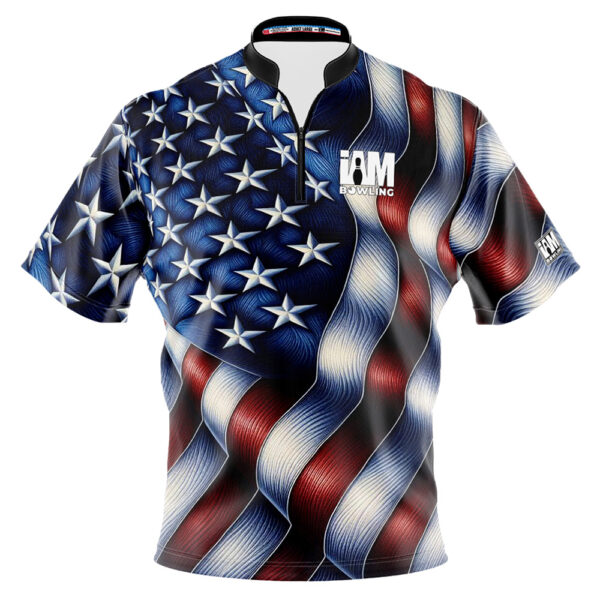 I AM Bowling - Left Chest Only Artisan Flag Jersey