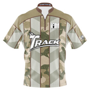 Track Striped Army Camo Jersey