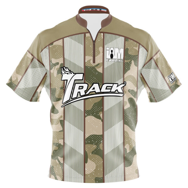 Track Striped Army Camo Jersey