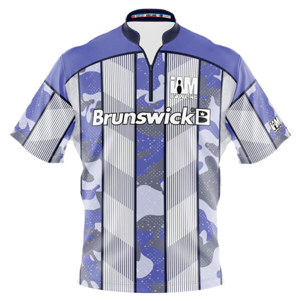 Brunswick Striped Navy Camo Jersey