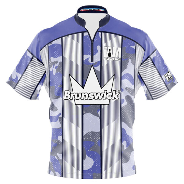 Brunswick Crown Striped Navy Camo Jersey
