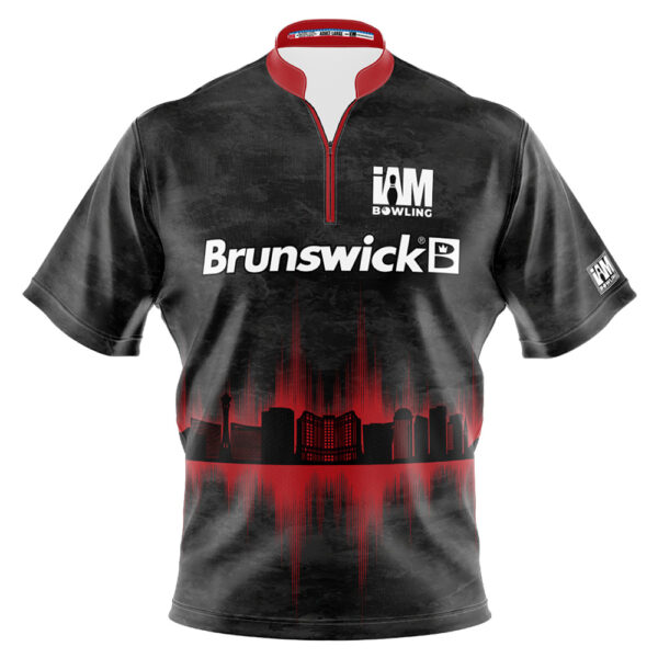 Brunswick Red Las Vegas Skyline Jersey