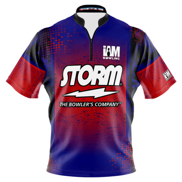 Storm Blue & Red Radiance Jersey