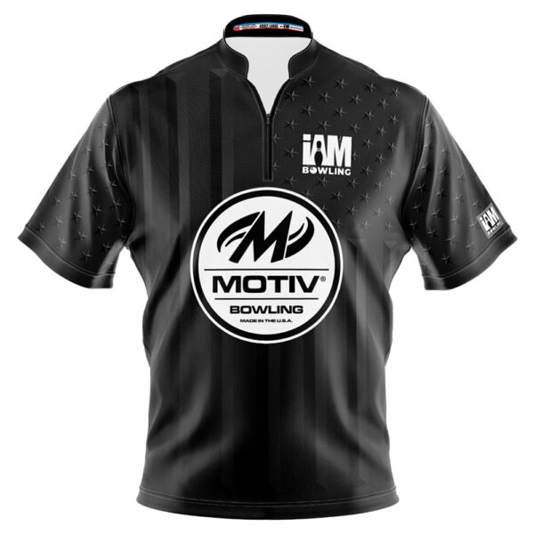 Motiv Circle Black American Flag Jersey