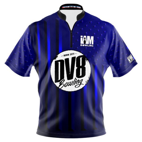 DV8 Blue American Flag Jersey
