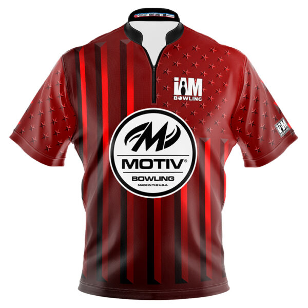 Motiv Circle Red American Flag Jersey