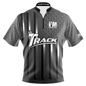 Track Silver American Flag Jersey